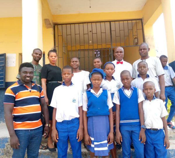 CIA FOUNDATION- SECONDARY SCHOOL STUDENTS EDUCATIONAL SUPPORT PROGRAM VERIFICATION VISIT BY THE EXECUTIVE DIRECTOR-PROGRAMME at Model Junior Secondary School Afikpo for Junior WAEC regitration